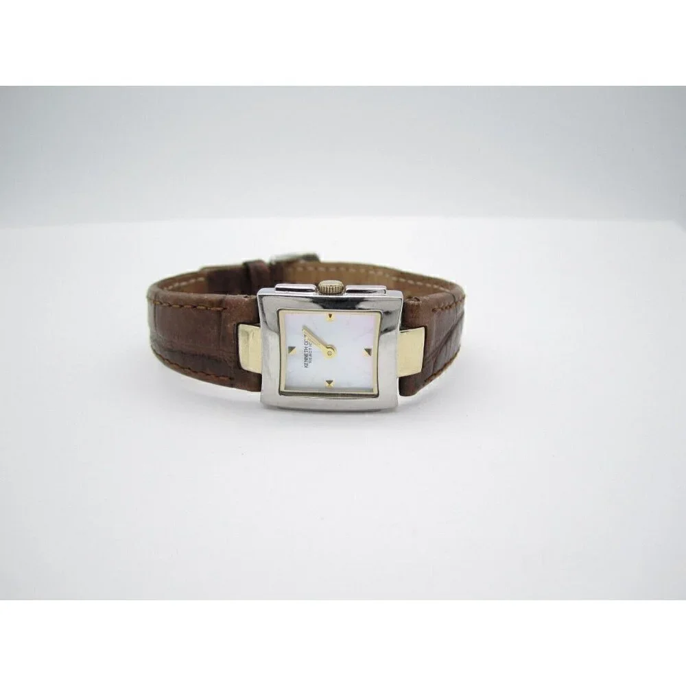 Women's Kenneth Cole Reaction Quartz WR Analog 21mm Dial Causal Watch (E977)